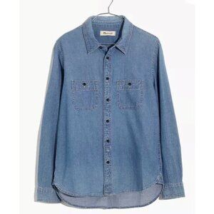 Madewell Denim Classic Button-Up Shirt
